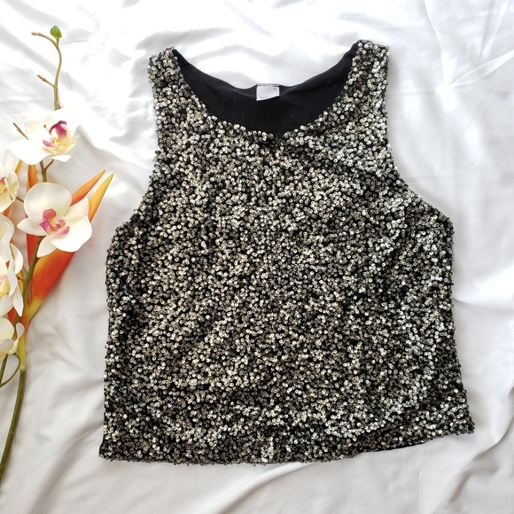 Soirée | Sequin Top - Picture 1 of 5